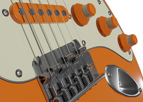 Fender Stratocaster Product Visualisation