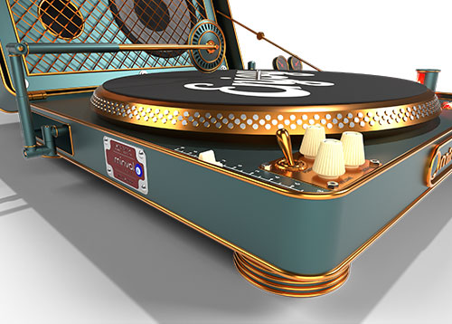Portable Turntable Concept
